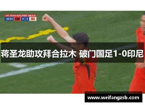 蒋圣龙助攻拜合拉木 破门国足1-0印尼